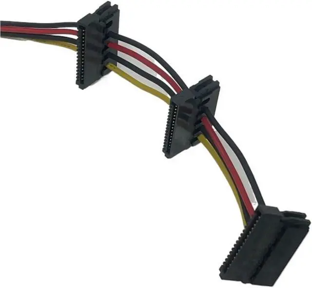 Alt view image 4 of 6 - Power Cable 908714-001 Fit for HP Elitedesk 800 G1 SFF Pro for SATA Desk 600 G1 Replacement Parts
