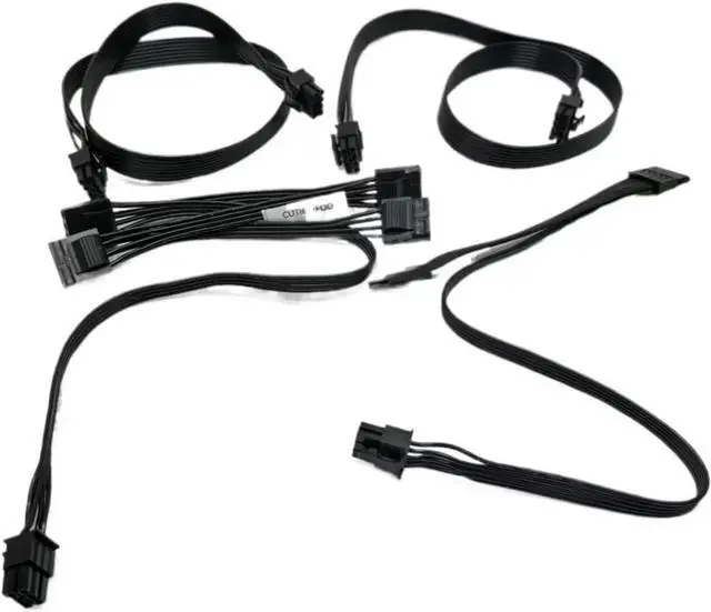 Main image of 8/6P to GPU8(6+2) pin CPU8pin(4+4) pin SATA IDE Molex Power Cable for MIS MPG A650GF A750GF A850GF Series Module(8pin to CPU 4 4p)