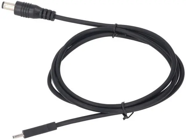 Alt view image 2 of 7 - 15M 49.2ft USB Type C to DC Power Cable Replacement 5.5x2.1mm Interface Converter Cable for 100W PD Power Supply
