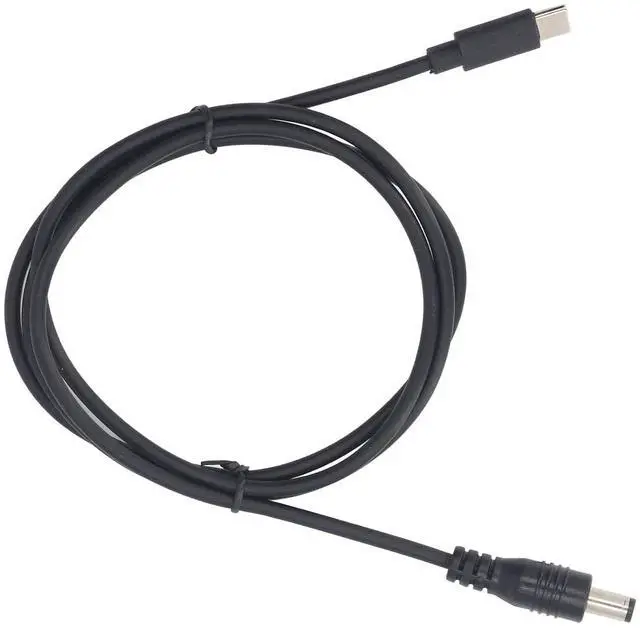 Alt view image 3 of 7 - 15M 49.2ft USB Type C to DC Power Cable Replacement 5.5x2.1mm Interface Converter Cable for 100W PD Power Supply