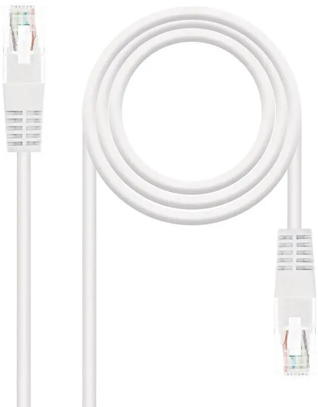Main image of Blendend CAT.6 UTP CAT.6 CAT.6 UTP CAT.6 Gauge White 25CM Long Network Cable - Ideal for Network Connections and Equipment in Tight Spaces.
