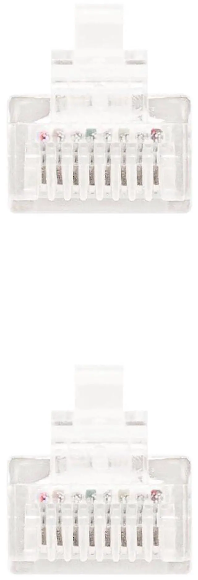 Alt view image 3 of 3 - Blendend CAT.6 UTP CAT.6 CAT.6 UTP CAT.6 Gauge White 25CM Long Network Cable - Ideal for Network Connections and Equipment in Tight Spaces.