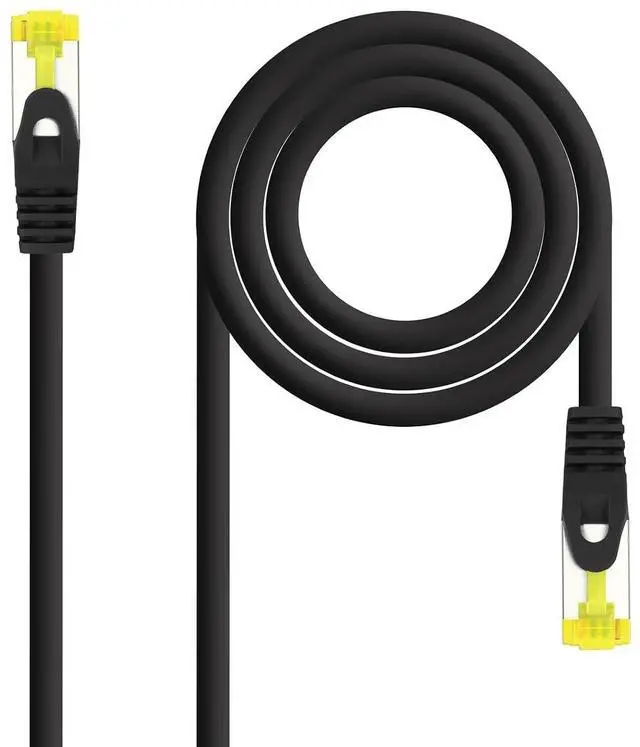 Main image of Blendend Cat.6A SFTP, AWG26 10" LSZH Network Patch Cord Designed to Ensure a Secure, high-Speed Connection Ideal for Network configurations That Require high Performance.