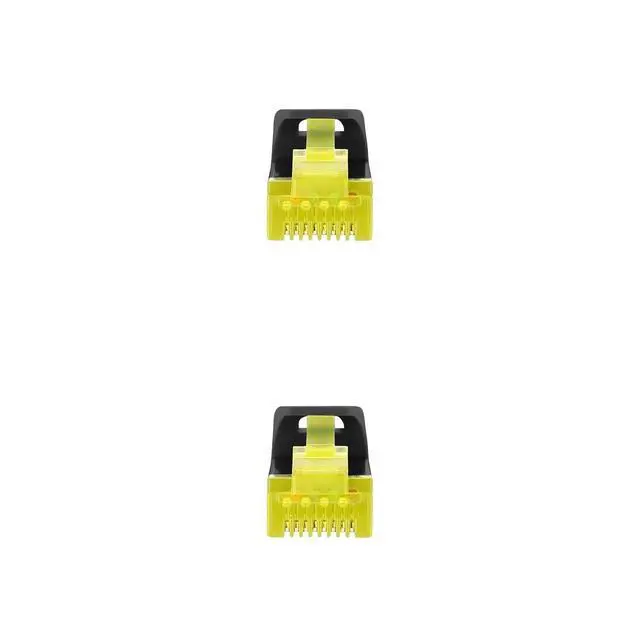 Alt view image 2 of 3 - Blendend Cat.6A SFTP, AWG26 10" LSZH Network Patch Cord Designed to Ensure a Secure, high-Speed Connection Ideal for Network configurations That Require high Performance.