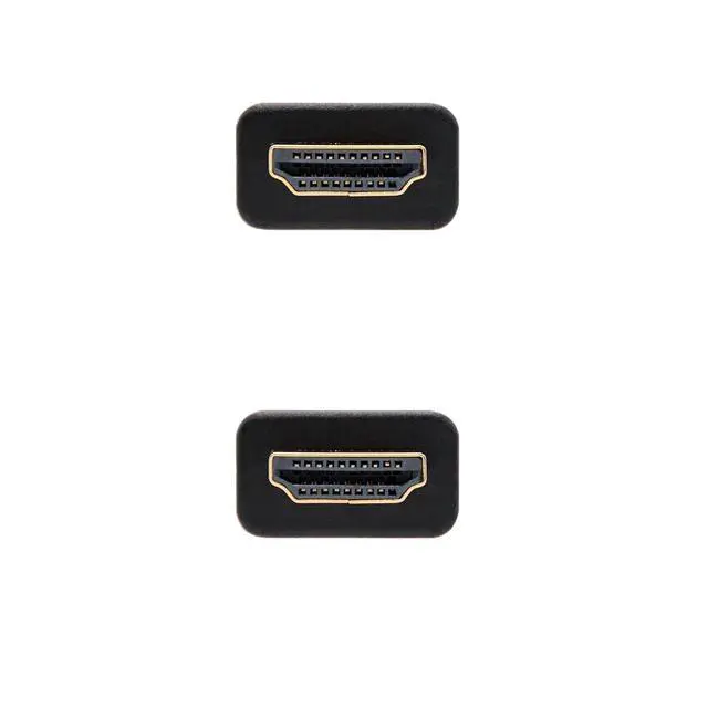 Alt view image 2 of 3 - HDMI Cable Version 2.0 Supports Resolutions of 4K@60Hz and Bandwidth up to 18Gbps Male to Male Connectors Black Length 3m Ideal for Home Theater and Gaming Systems