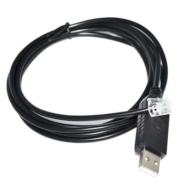 Alt view image 3 of 6 - USB to 4-POLE RJ10 RS232 SERIAL COMMUNICATION DEBUG CABLE for ELEVATOR DIAGNOSTICS INTERFACE to PC(3 metres,DB9 FEMALE - RJ10)