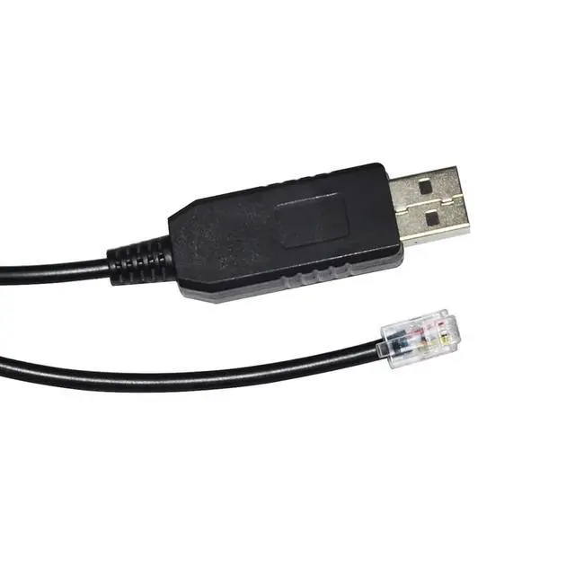 Alt view image 5 of 6 - USB to 4-POLE RJ10 RS232 SERIAL COMMUNICATION DEBUG CABLE for ELEVATOR DIAGNOSTICS INTERFACE to PC(3 metres,DB9 FEMALE - RJ10)