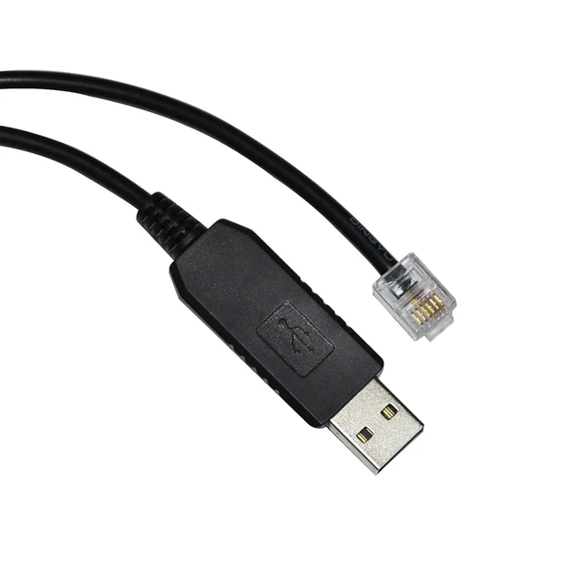 Alt view image 5 of 6 - COKYIS FT232RL CHIP USB to RJ11 RJ12 ADAPTER RS232/RS485 CONVERTER SERIAL COMMUNICATION CABLE for DRIVE/FREQUENCY INVERTER(3 metres,RS232 Signal)