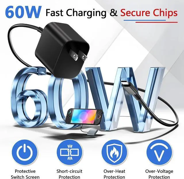 Alt view image 4 of 4 - TV Dock Compatible with Switch 2,Support 4K@60Hz~120Hz/1000M Ethernet | Aluminum Alloy Travel USB C Docking Station with PD Max 100W/2 USB 3.0 Port,Includes 20V/3A Power Adapter and HDMI Cable