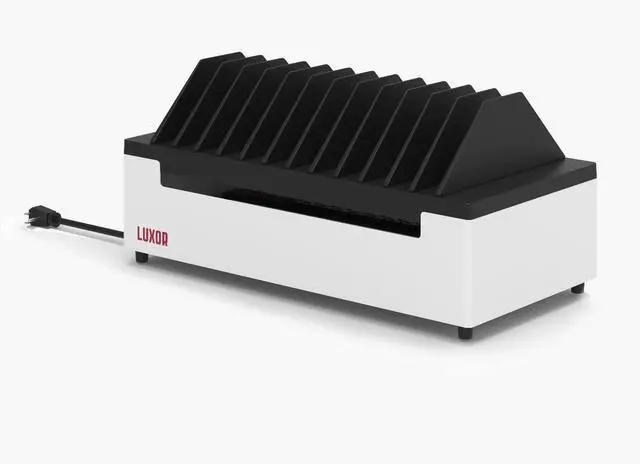 Main image of FSE 373-LOTT12 12-Port Charging Station for Laptops Tablets and Mobile Devices