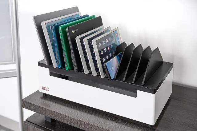 Alt view image 7 of 7 - FSE 373-LOTT12 12-Port Charging Station for Laptops Tablets and Mobile Devices