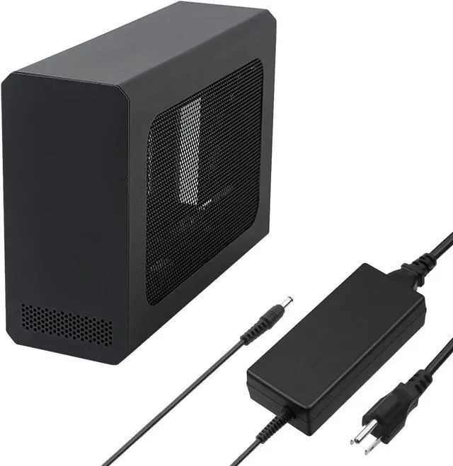 Main image of Compact eGPU Enclosure - Compatible with Thunderbolt 3/4 USB4 40Gbps External GPU Dock Station for Laptops and Gaming Handheld with 240W Power Supply, Full Aluminum Chassis, NVIDIA/AMD PCIe Support