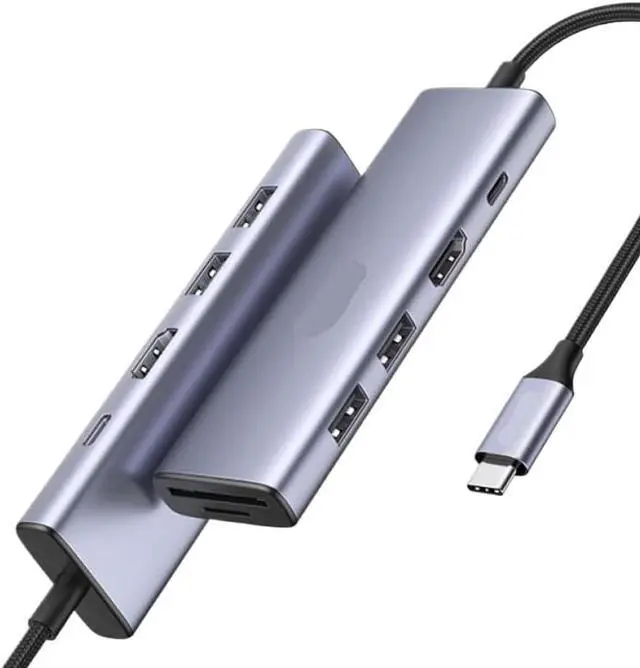 Main image of USB C Docking Station Compatible with Laptop Models(6-in-1 5Gbps 4K60Hz)