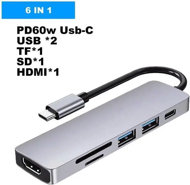 Alt view image 5 of 5 - Line Laptop Hub Usb3 0 Docking Station Adapter