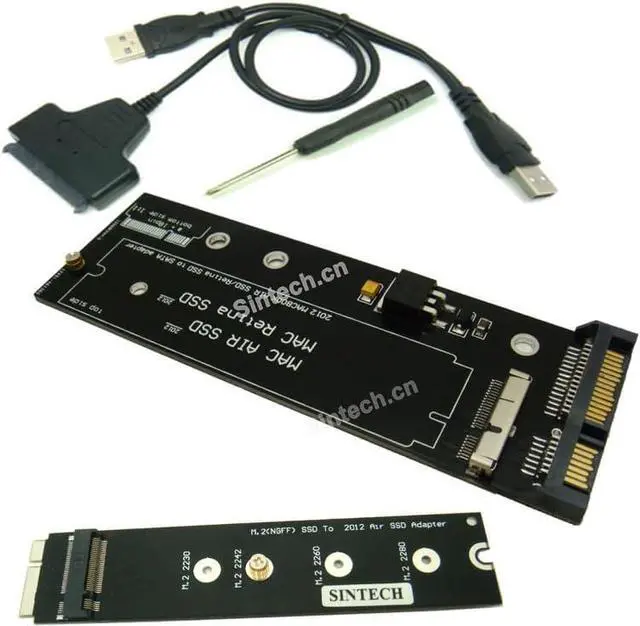 Main image of 26pin to SATA Adapter with USB Cable and M.2 SATA Upgrade Card,Compatible with MacBook Air 2012 Year
