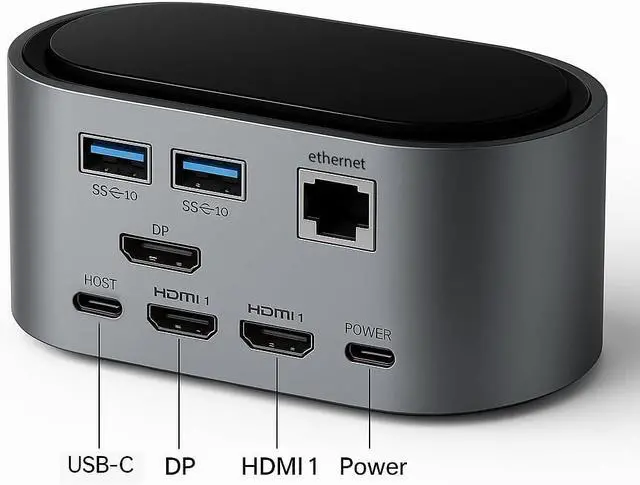 Alt view image 5 of 7 - NVME Docking Station 13 in 1 Multi USB Docking Hub USB-C Hub Dock 4K 60Hz RJ45 and 1000Mbps SSD M.2 NVMe NGFF / 2230 to 2280 / M-Key & B+M Key Hubs, Universal