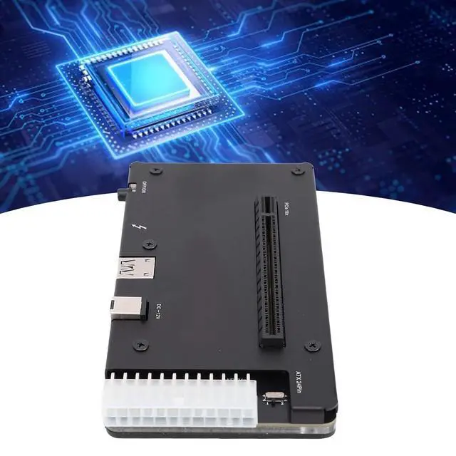 Alt view image 7 of 7 - Heayzoki External GPU Dock, 4 EGPU Enclosure PCIE 16X Slot for Graphics Cards, with 1m Cable for Laptops Small PCs and Handheld Consoles