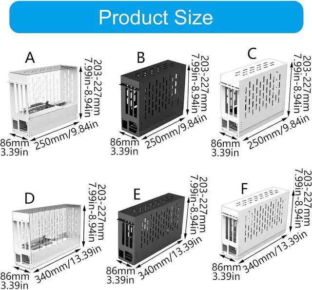 Alt view image 4 of 7 - Dock Docking Station GPU Graphics Card for Laptop PCIe4.0 Small 1U Power External GPU Enclosure Development Laptop External Dock