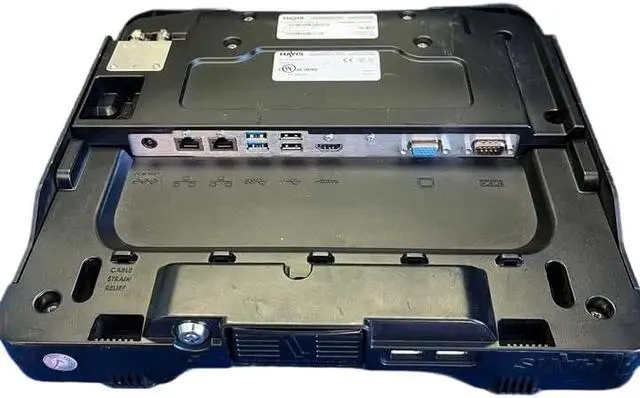 Alt view image 3 of 6 - Vehicle Docking Station Compatible with Havis DS-PAN-1101-2 for Panasonic Toughbook 33 with Genuine Lind Power Supply Included Dual Pass-Through Antenna Ports Full Port Replication