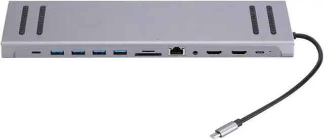 Alt view image 7 of 7 - Docking Station for Laptop,Laptop Dock USB C Dock | Computer High Speed USB Splitter, C Adapter Expansion Hub for Computer Phone