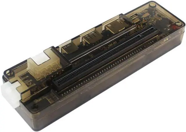 Alt view image 3 of 7 - External Graphics Card Dock for Laptop Pci-e Adapter Expandable Video Card Docking Station Power Output Random Style