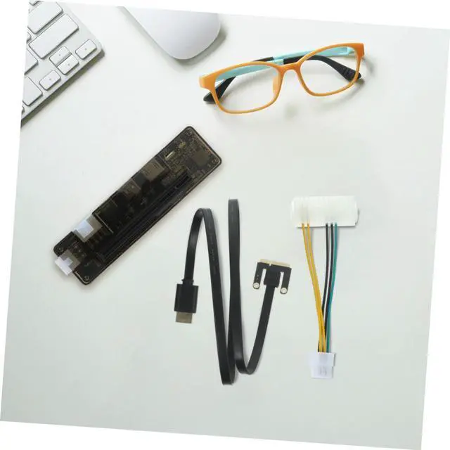 Alt view image 6 of 7 - External Graphics Card Dock for Laptop Pci-e Adapter Expandable Video Card Docking Station Power Output Random Style
