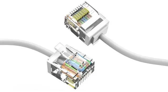 Main image of Ultra Slim Cat6A Cable 2 FT (100 Pack) Networking, Super Slim CAT 6 Ethernet Patch Cord, 10Gigabit Super Thin RJ45 Connector Internet Cable for PC, Mac, Laptop, PS5, PS4, Xbox - White