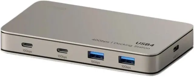 Main image of Compatible for MacBook Pro Air USB4 Docking Station 40Gbps 8K Triple Display Thunderbolt 4/5 Hub