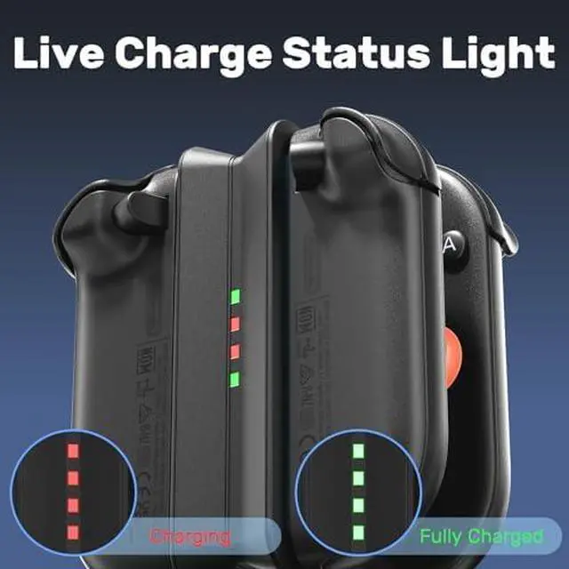 Alt view image 3 of 7 - Switch 2 Expansion Dock (with Ethernet Port), Supporting 4K@120Hz/PD 100W/USB 3.0 Ports, paired with the Switch 2 Joy-Con Charging Dock (Oval), Compatible with Joy-Con 2 Console Accessories.