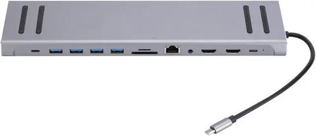 Alt view image 6 of 7 - Docking Station for Laptop - USB C Dock Dock Station USB Hub - Computer High Speed Splitter, C Adapter Expansion Hub for Computer Laptop Phone