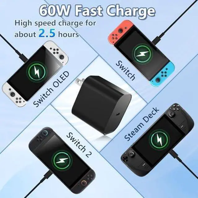 Alt view image 4 of 7 - Switch 2 Portable USB-C Dock (with Ethernet Port), Supporting 4K@120Hz/PD 100W/USB Ports, Includes 20V/3A Power Adapter and HDMI Cable, Compatible with Switch/Steam Deck/ROG Xbox Ally X/Legion Go 1/2