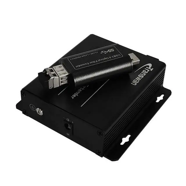 Alt view image 3 of 6 - 4 Ports USB 3.0/2.0/1.1 over Fiber Optic Extender to 250 Meters (820 FT) Single-Mode Fiber, USB 3.2 Gen 1 (5 Gbps Speed), Backward Compatible with USB 2.0/1.1 (BY-USB-327SF-BM (over 1 Core Fiber))