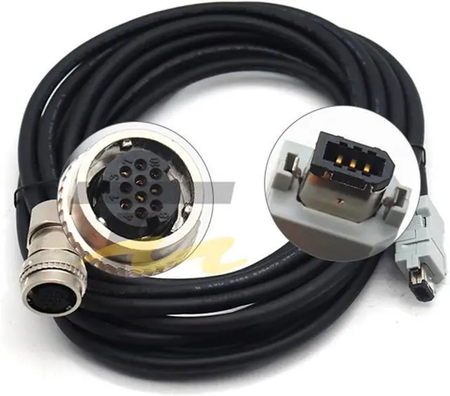 Alt view image 3 of 5 - High Power Servo Motor Encoder Cable Power Cable B2 A2 AB A3 B3 Serial ASD-A2CAEN1003 (Color : CN1 50PIN, Size : 15M)
