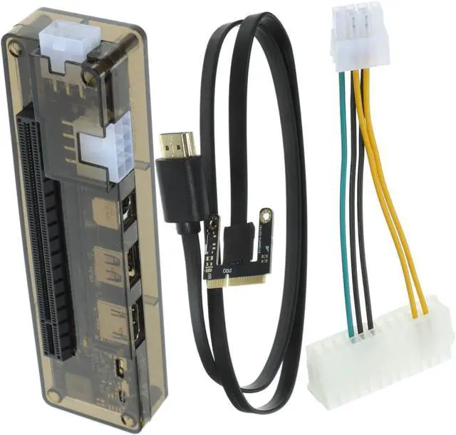 Main image of Graphics Card Expansion Dock Laptop Video Card Egpu Adapter Abs Material Supports 150w Random Style