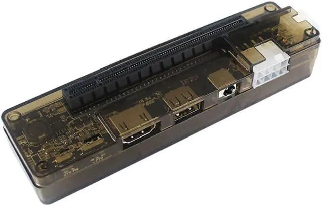 Alt view image 7 of 7 - Graphics Card Expansion Dock Laptop Video Card Egpu Adapter Abs Material Supports 150w Random Style
