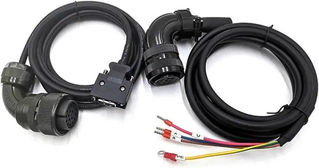 Alt view image 4 of 5 - High Power Servo Motor Encoder Cable Power Cable B2 A2 AB A3 B3 Serial ASD-A2CAEN1003 (Color : CN1 50PIN, Size : 15M)