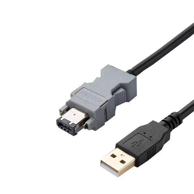 Alt view image 2 of 3 - Servo Motor Programming Cable Download Cable USB-ASD-CNUSOA08 for ASDA-B2 AB Serial CN3