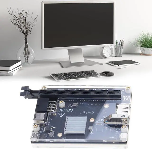 Alt view image 2 of 7 - HA 36 Expansion Dock Hot Swap External GPU Adapter Includes Fast USB Cable for Instantly Setups JHL6340 Chip USB Fast External GPU Dock