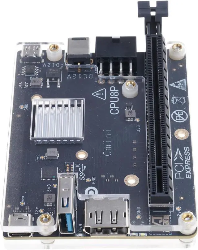 Alt view image 6 of 7 - HA 36 Expansion Dock Hot Swap External GPU Adapter Includes Fast USB Cable for Instantly Setups JHL6340 Chip USB Fast External GPU Dock