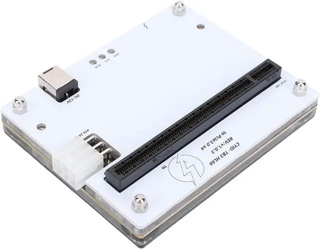 Alt view image 5 of 7 - Fabater External Graphics Card Dock, USB4.0 External GPU Docking Station PCIe 16X Slot Compatible with 1m Data Cable for Laptop Small PC Handheld Device