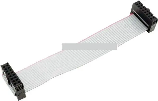 Main image of Electronic Grey Flat Ribbon 2.54mm Pitch FC-6/8/10/14/16/20/24/40/50/64 PIN Download Cable Gray Flat Ribbon Data Cable for DC3 Box (Color : 1M, Size : 2x32 64P)
