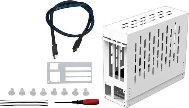Main image of Metal Frame GPU Dock Station Low Latency Graphics for Laptop Gaming Handheld Metal Housing Fast Speed Transfer Aluminum Gpu Dock