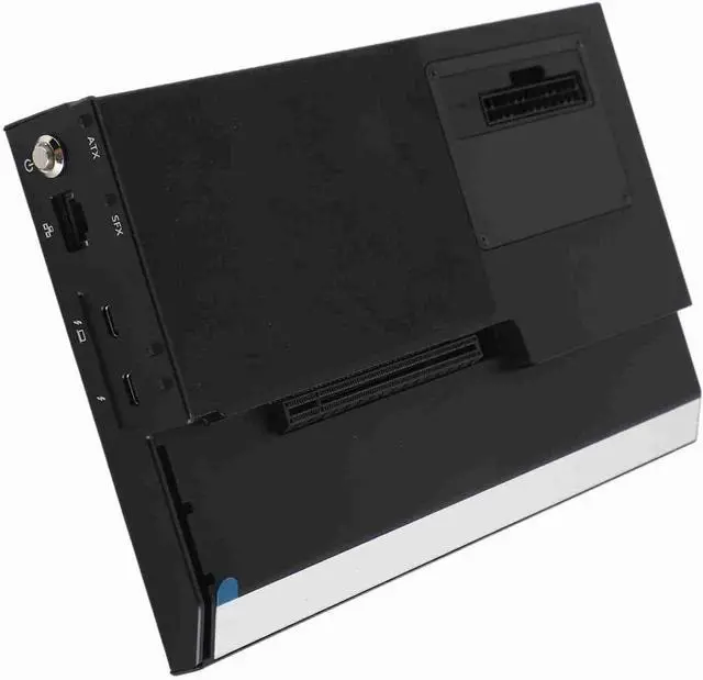 Alt view image 2 of 7 - External GPU Dock Station with USB 4.0 Interface High Speed for Game Console Aluminium Alloy Black
