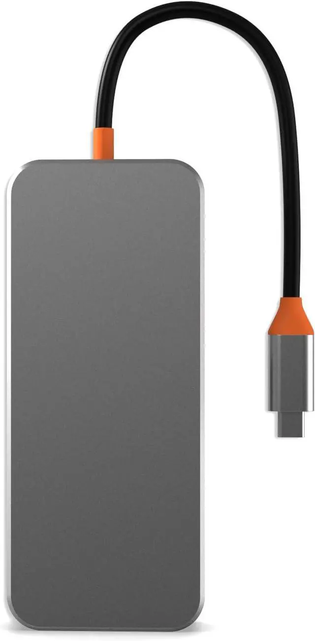 Alt view image 3 of 6 - 10-in-1 Docking Station - 100W USB-C PD, 4K HDMI, 1080p VGA, High-Speed USB 3.0