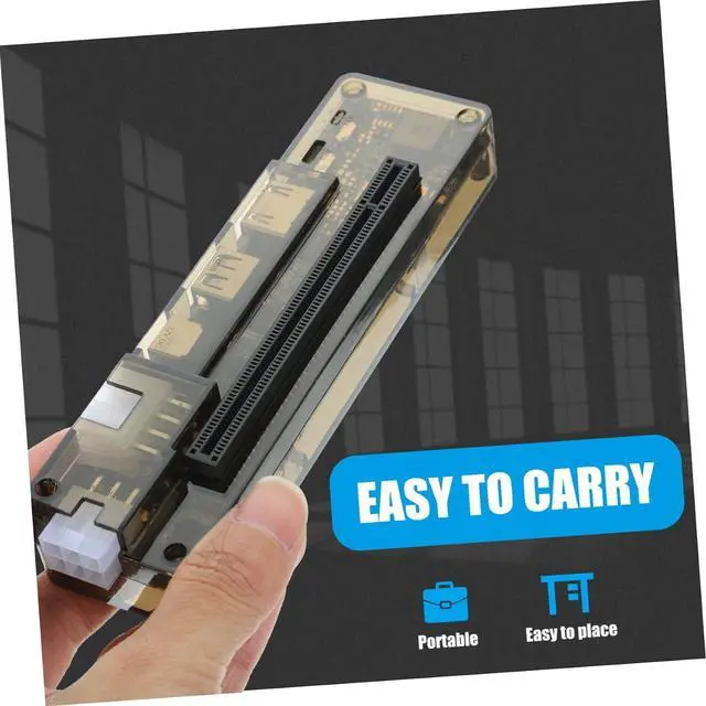 Alt view image 7 of 7 - USB Laptop Gpu Dock External Graphics Card Adapter for Gaming No Driver Needed Random Style