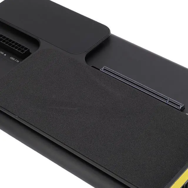 Alt view image 7 of 7 - Fabater EGPU Dock, PCIe 4.0 X4 Slot 5 Compatible External GPU Dock, Docking Station with 24 Pin 8 Pin Power ATX SFX Support for 10 11 Laptop