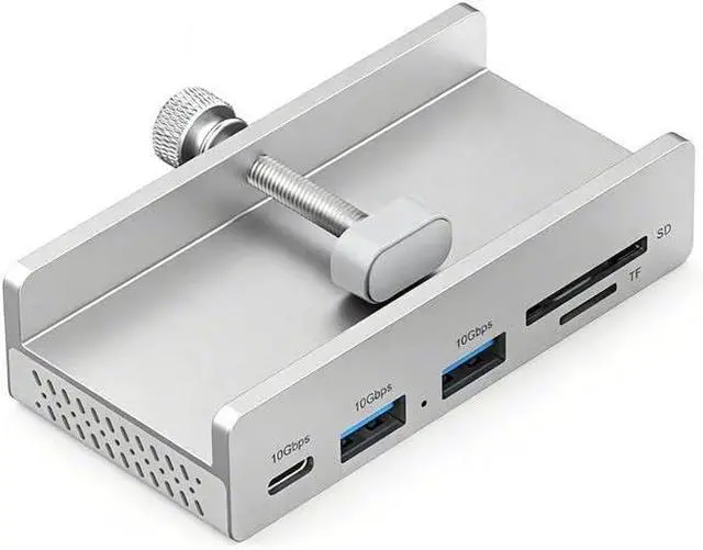 Main image of Daguys HCL-1071 7-Port Type-C 3.2 Clamp Clamp Docking Station HUB with Type-C to Type-C Cable