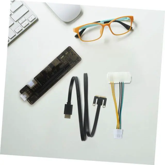 Alt view image 6 of 7 - External Laptop Graphics Card Dock Portable Pci-e Expansion Station for Independent Video Card Compatible Laptops Easy Setup and PCB Construction Random Style