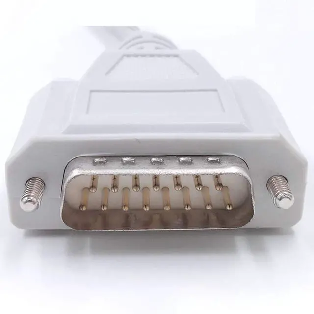 Alt view image 2 of 5 - Data Source Lead Cable for Nihon Kohden BA-902D 10 Leads Cardiofax C, GEM 9020K, M, Q, S