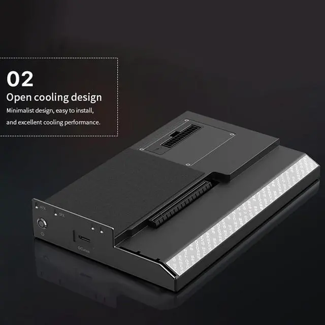 Alt view image 2 of 7 - Mingzhe External GPU Dock Compatible Graphics Expansion Dock Station Above Portable GPU Station (2)